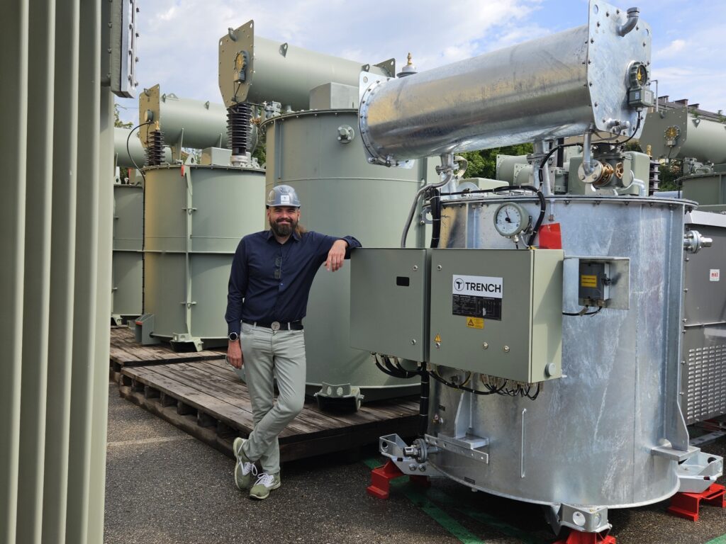 Robert Mayer with ASC Coils - Trench